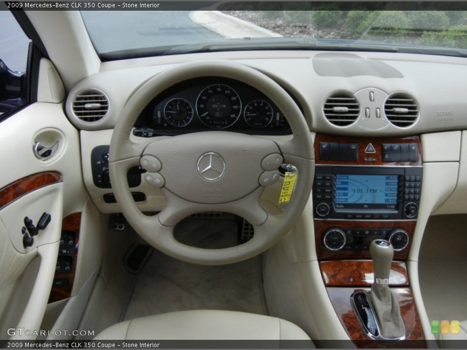 Stone Interior Dashboard for the 2009 Mercedes-Benz CLK 350 Coupe #66703202