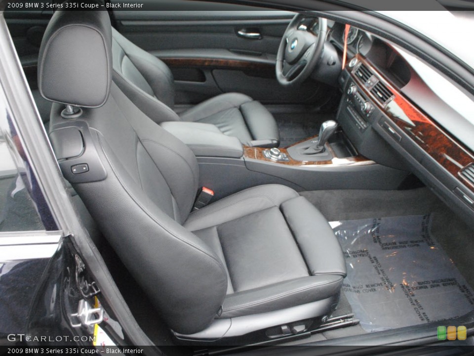 Black Interior Photo for the 2009 BMW 3 Series 335i Coupe #66707861