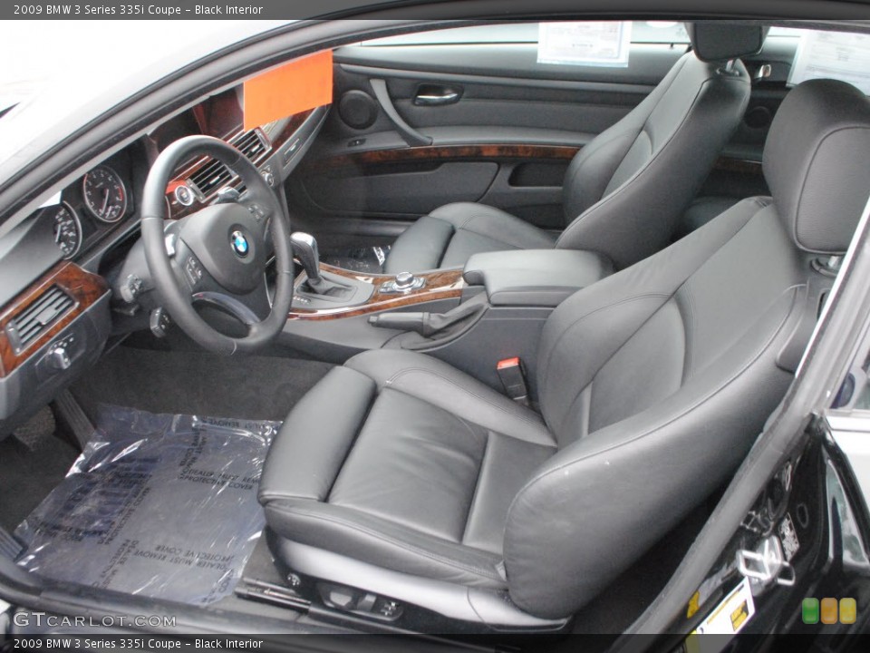 Black Interior Photo for the 2009 BMW 3 Series 335i Coupe #66707898