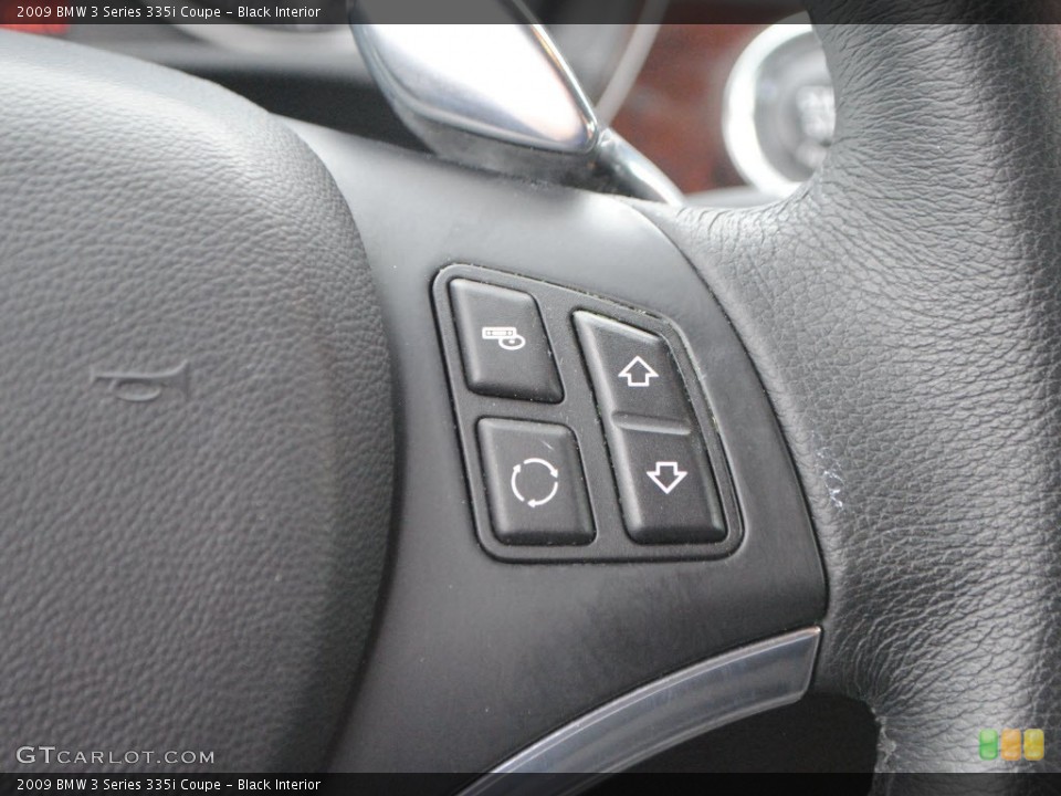 Black Interior Controls for the 2009 BMW 3 Series 335i Coupe #66707972