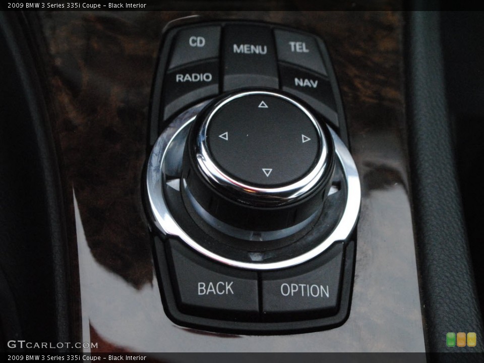Black Interior Controls for the 2009 BMW 3 Series 335i Coupe #66708011