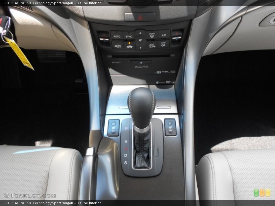 Taupe Interior Transmission for the 2012 Acura TSX Technology Sport Wagon #66711185
