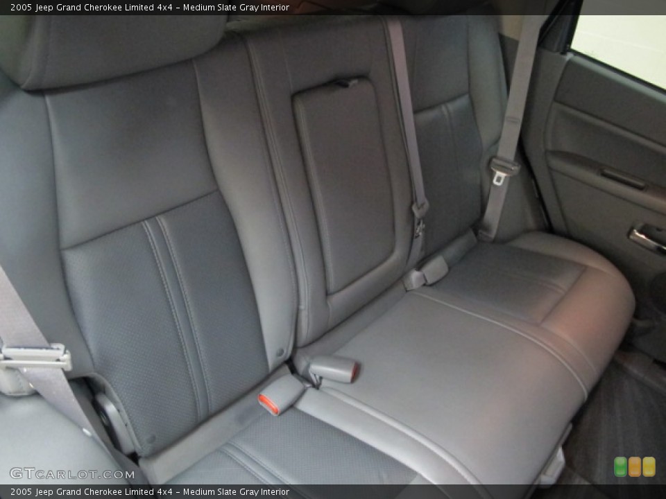Medium Slate Gray Interior Rear Seat for the 2005 Jeep Grand Cherokee Limited 4x4 #66712301