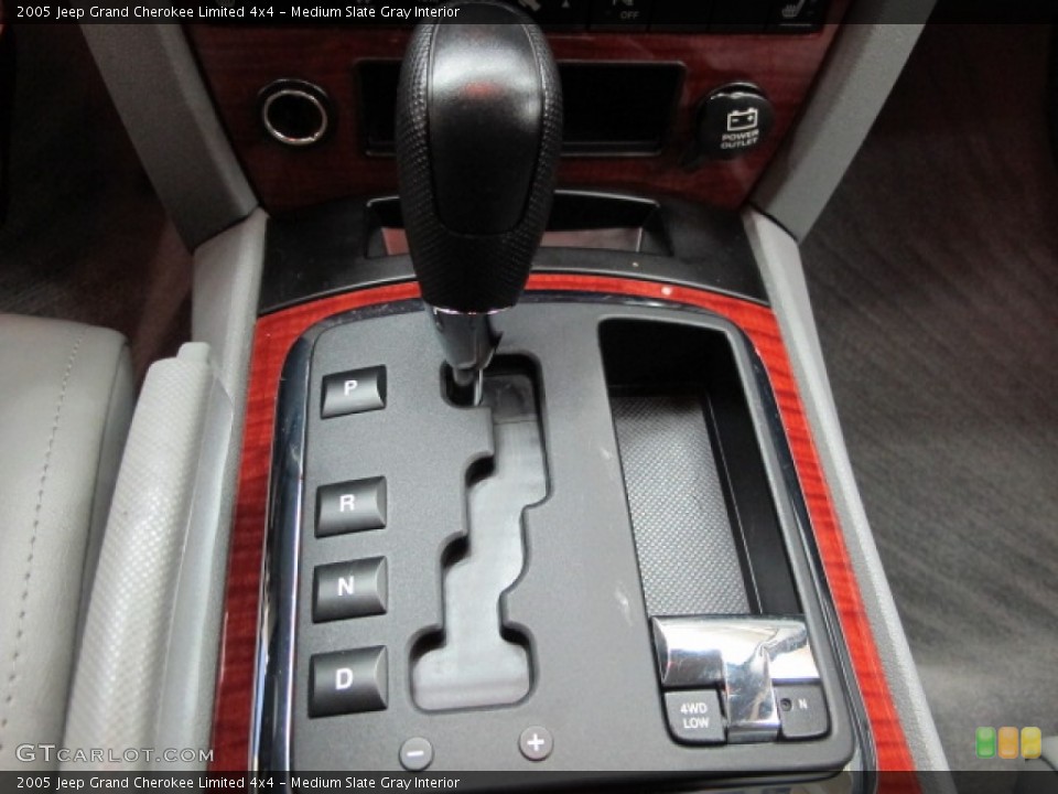 Medium Slate Gray Interior Transmission for the 2005 Jeep Grand Cherokee Limited 4x4 #66712397