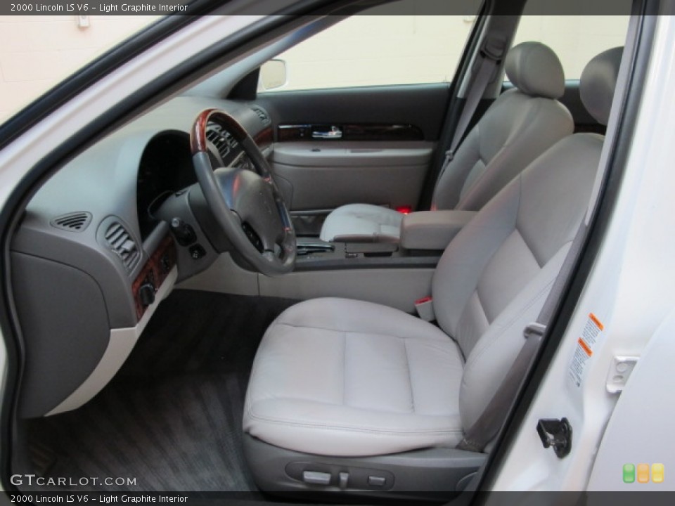 Light Graphite Interior Front Seat for the 2000 Lincoln LS V6 #66712634