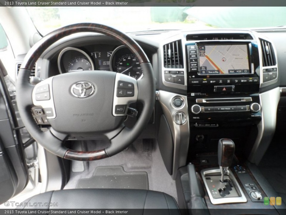 Black Interior Dashboard for the 2013 Toyota Land Cruiser  #66713090