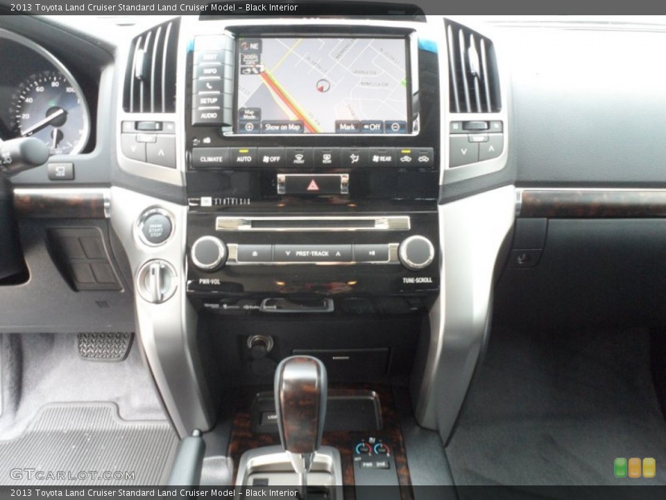 Black Interior Controls for the 2013 Toyota Land Cruiser  #66713097