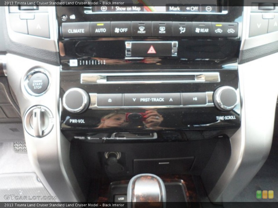 Black Interior Controls for the 2013 Toyota Land Cruiser  #66713114