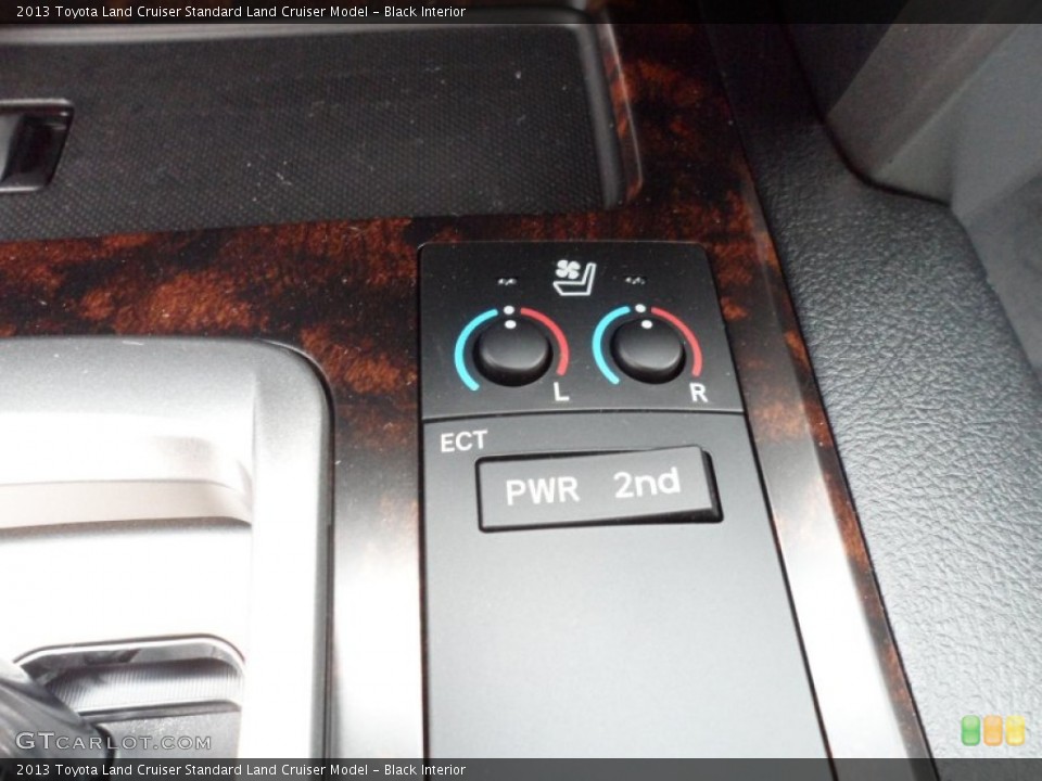 Black Interior Controls for the 2013 Toyota Land Cruiser  #66713132