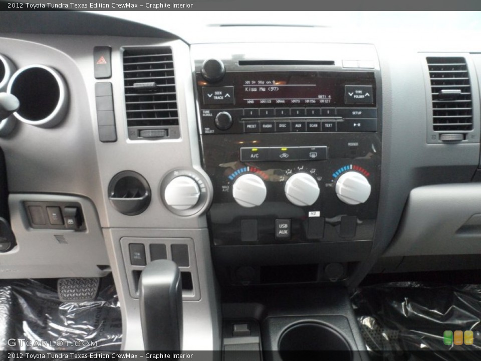 Graphite Interior Controls for the 2012 Toyota Tundra Texas Edition CrewMax #66713399