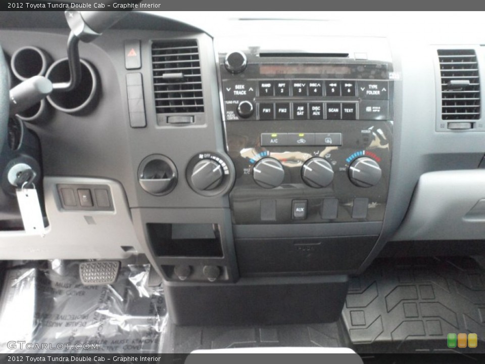 Graphite Interior Controls for the 2012 Toyota Tundra Double Cab #66713966