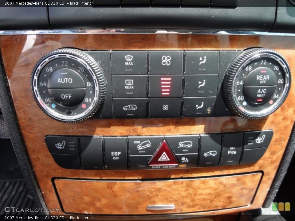 Black Interior Controls for the 2007 Mercedes-Benz GL 320 CDI #66716201