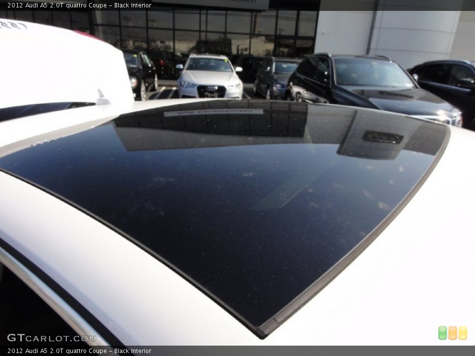 Black Interior Sunroof for the 2012 Audi A5 2.0T quattro Coupe #66716462
