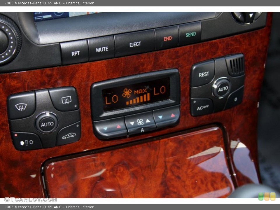 Charcoal Interior Controls for the 2005 Mercedes-Benz CL 65 AMG #66717798