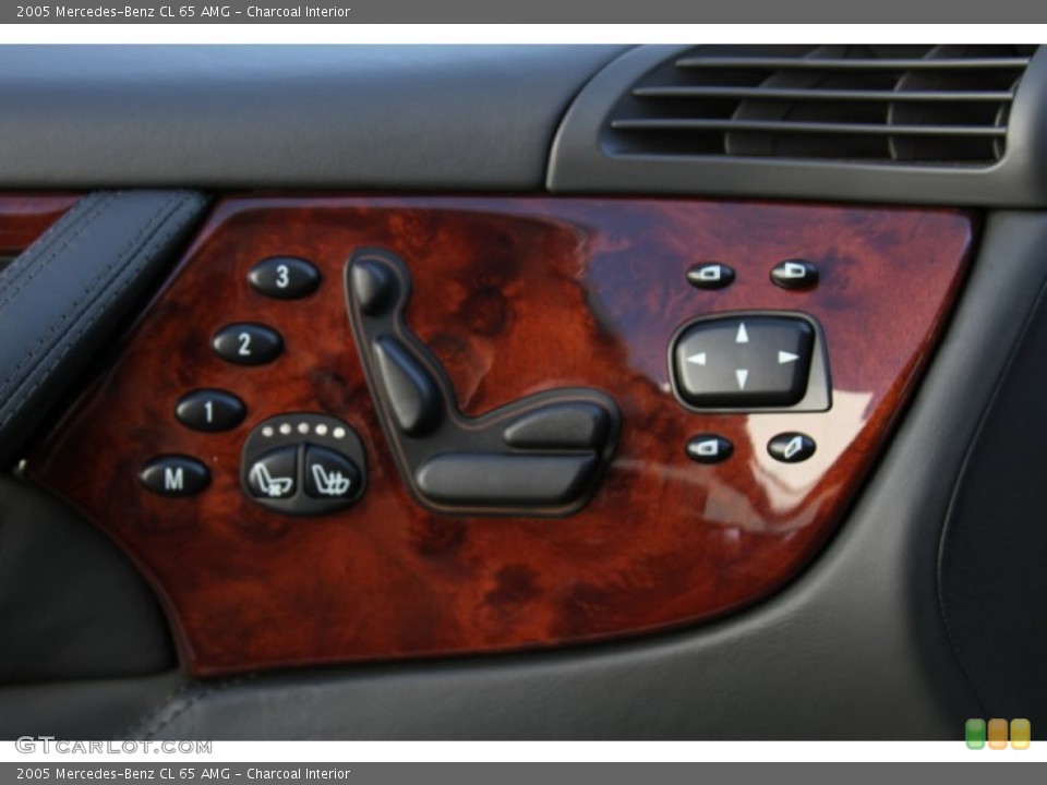 Charcoal Interior Controls for the 2005 Mercedes-Benz CL 65 AMG #66717833