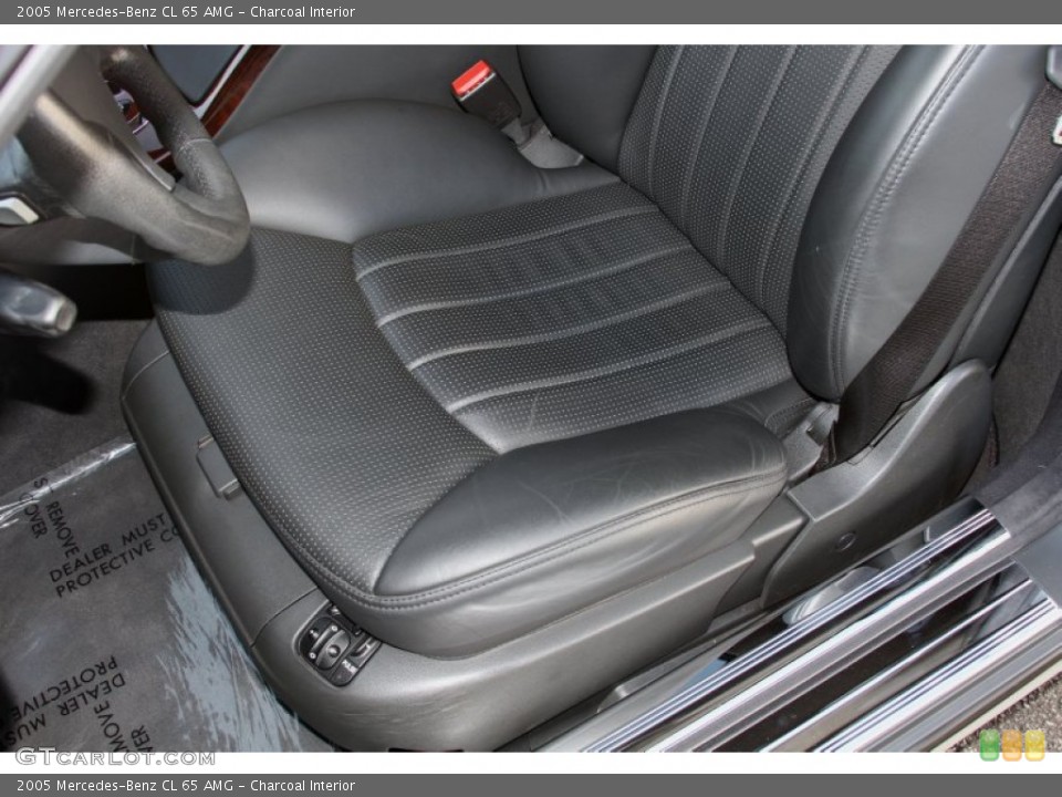 Charcoal Interior Front Seat for the 2005 Mercedes-Benz CL 65 AMG #66717926