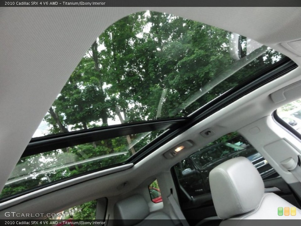 Titanium/Ebony Interior Sunroof for the 2010 Cadillac SRX 4 V6 AWD #66719840