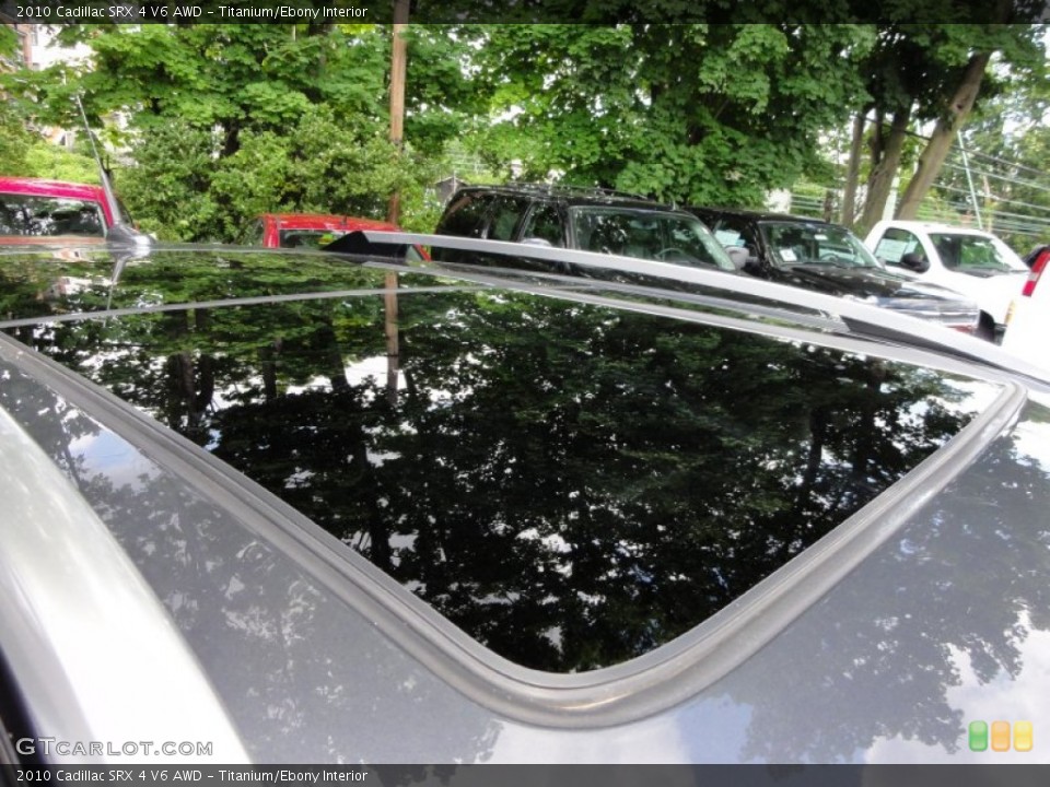 Titanium/Ebony Interior Sunroof for the 2010 Cadillac SRX 4 V6 AWD #66719849