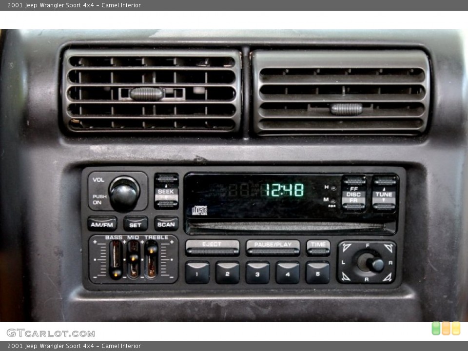 Camel Interior Audio System for the 2001 Jeep Wrangler Sport 4x4 #66720569