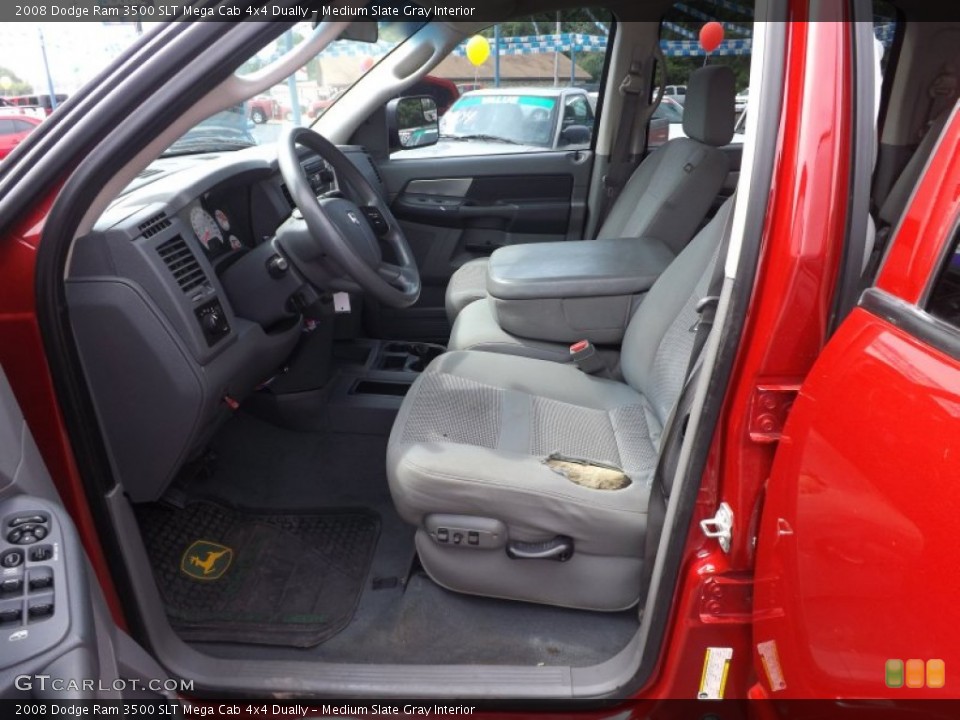 Medium Slate Gray Interior Photo for the 2008 Dodge Ram 3500 SLT Mega Cab 4x4 Dually #66720707