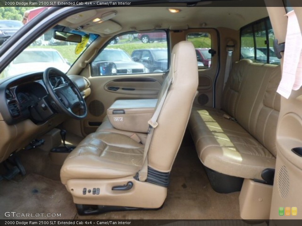 Camel/Tan Interior Photo for the 2000 Dodge Ram 2500 SLT Extended Cab 4x4 #66720794