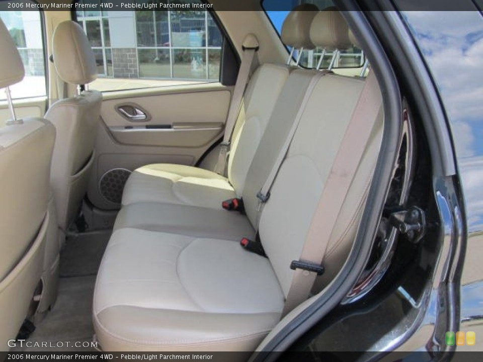 Pebble/Light Parchment Interior Rear Seat for the 2006 Mercury Mariner Premier 4WD #66722339