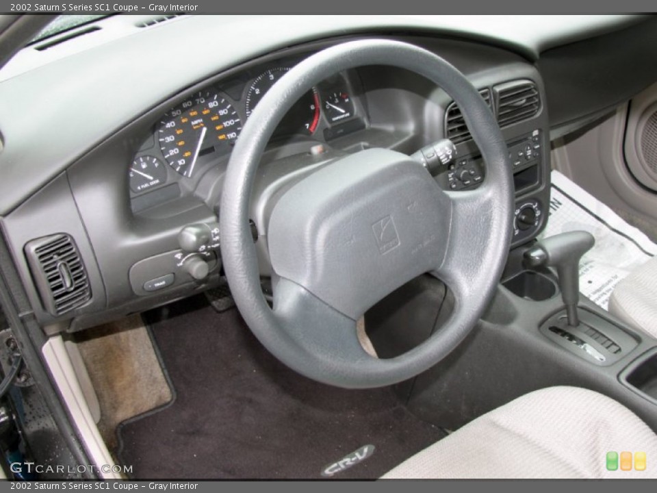 Gray Interior Photo for the 2002 Saturn S Series SC1 Coupe #66723185