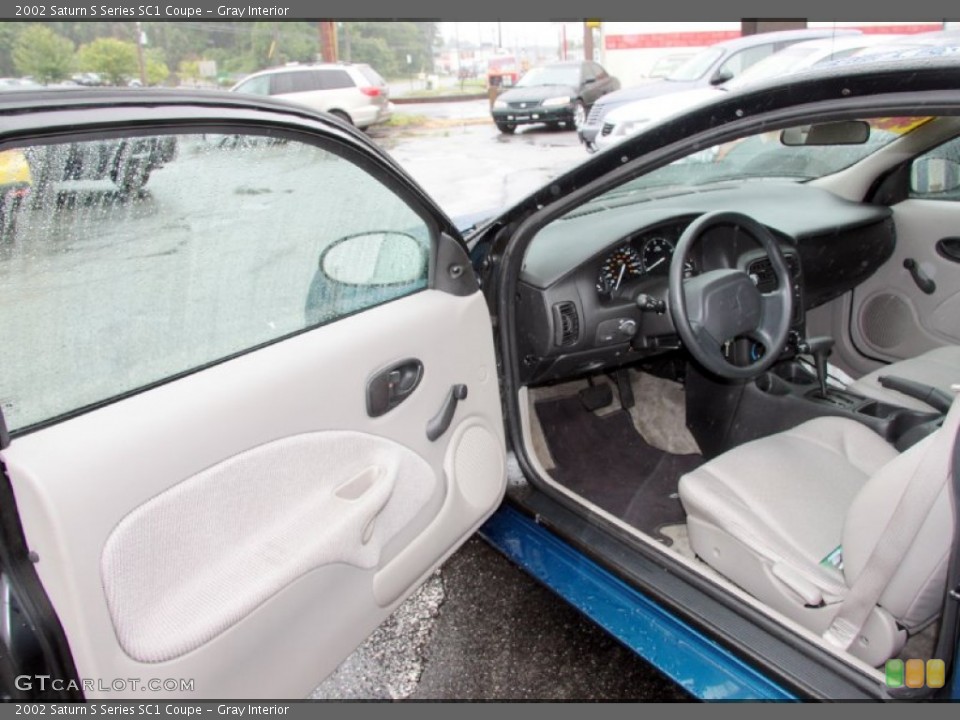 Gray Interior Photo for the 2002 Saturn S Series SC1 Coupe #66723221