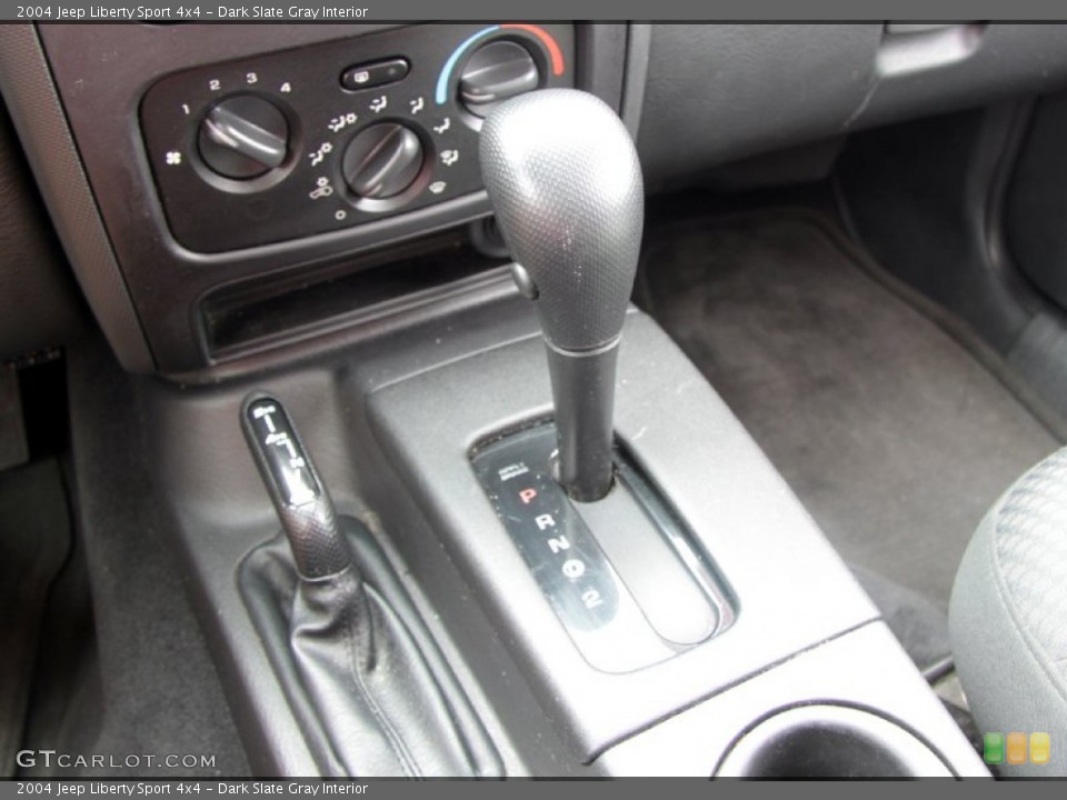 Dark Slate Gray Interior Transmission for the 2004 Jeep Liberty Sport 4x4 #66723677