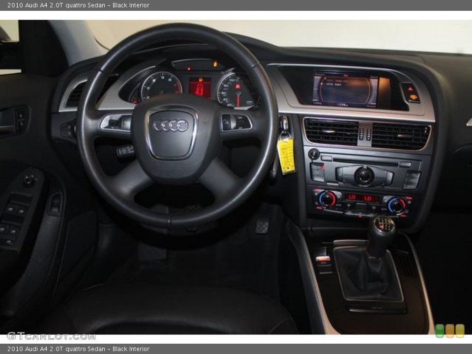 Black Interior Dashboard for the 2010 Audi A4 2.0T quattro Sedan #66724853