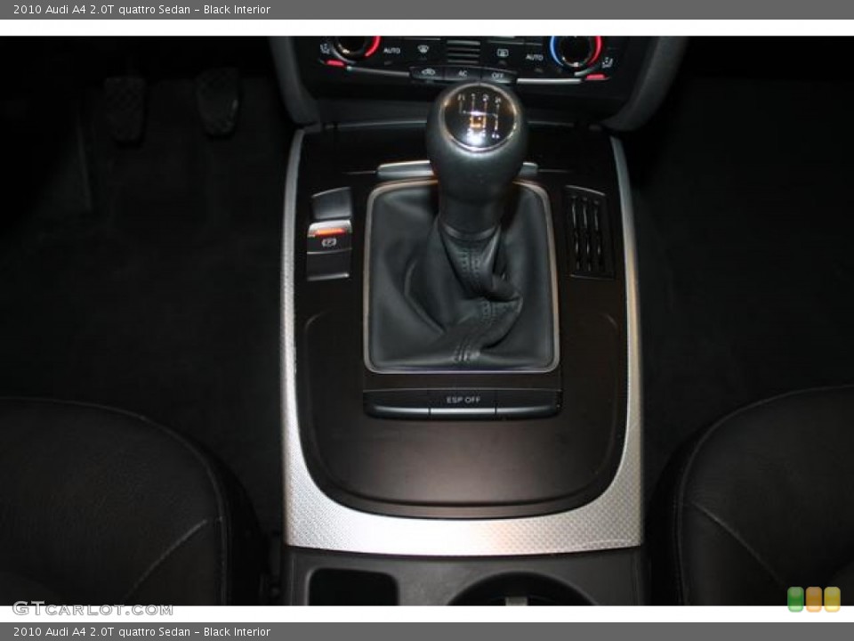 Black Interior Transmission for the 2010 Audi A4 2.0T quattro Sedan #66724922