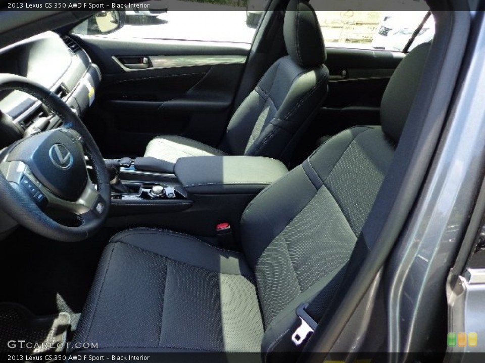 Black Interior Photo for the 2013 Lexus GS 350 AWD F Sport #66726596