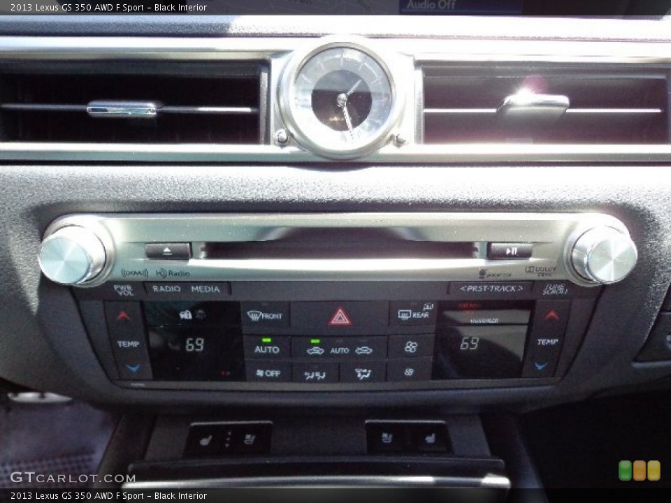 Black Interior Controls for the 2013 Lexus GS 350 AWD F Sport #66726653
