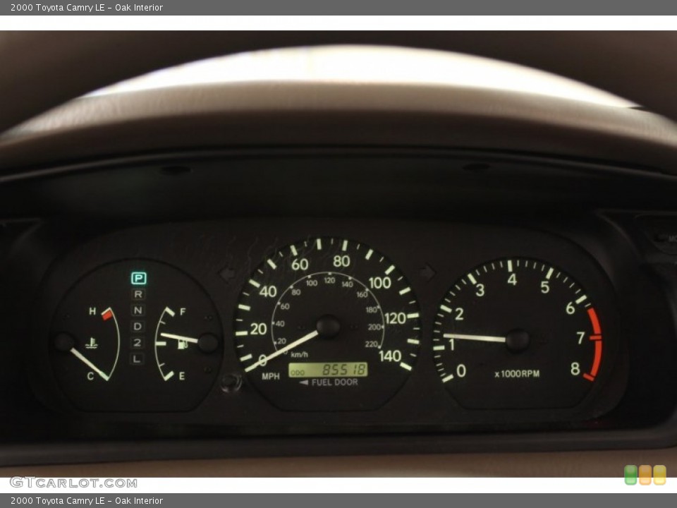 Oak Interior Gauges for the 2000 Toyota Camry LE #66730424