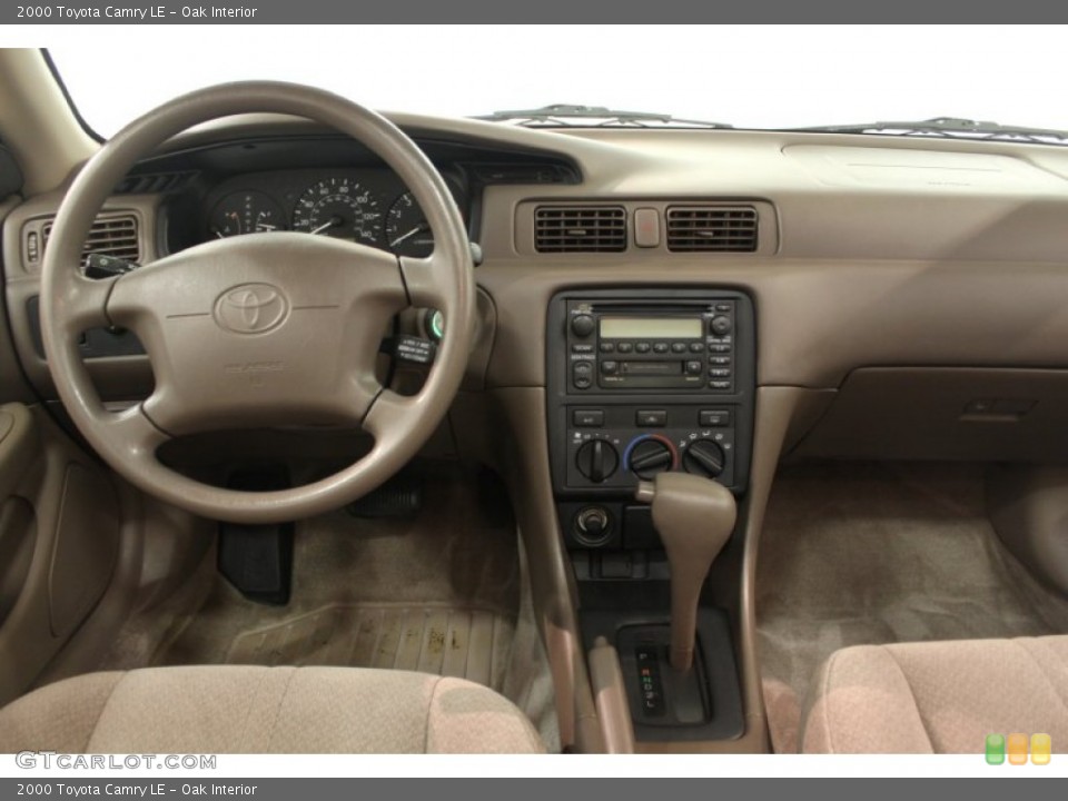 Oak Interior Dashboard for the 2000 Toyota Camry LE #66730467