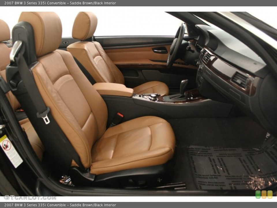 Saddle Brown/Black Interior Photo for the 2007 BMW 3 Series 335i Convertible #66730817