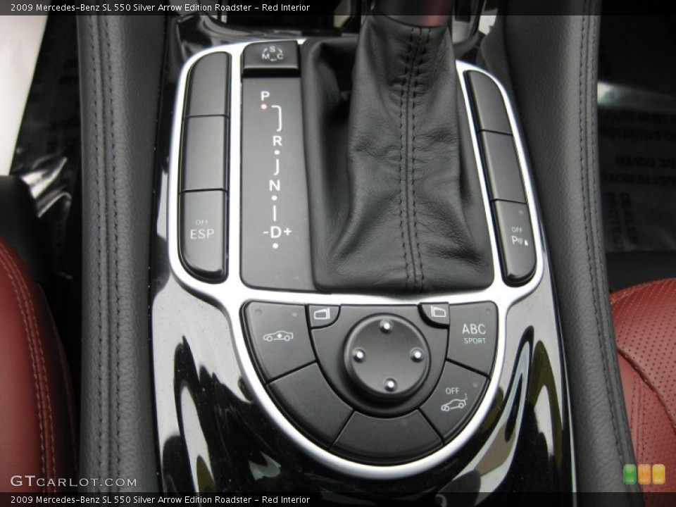 Red Interior Transmission for the 2009 Mercedes-Benz SL 550 Silver Arrow Edition Roadster #66731912