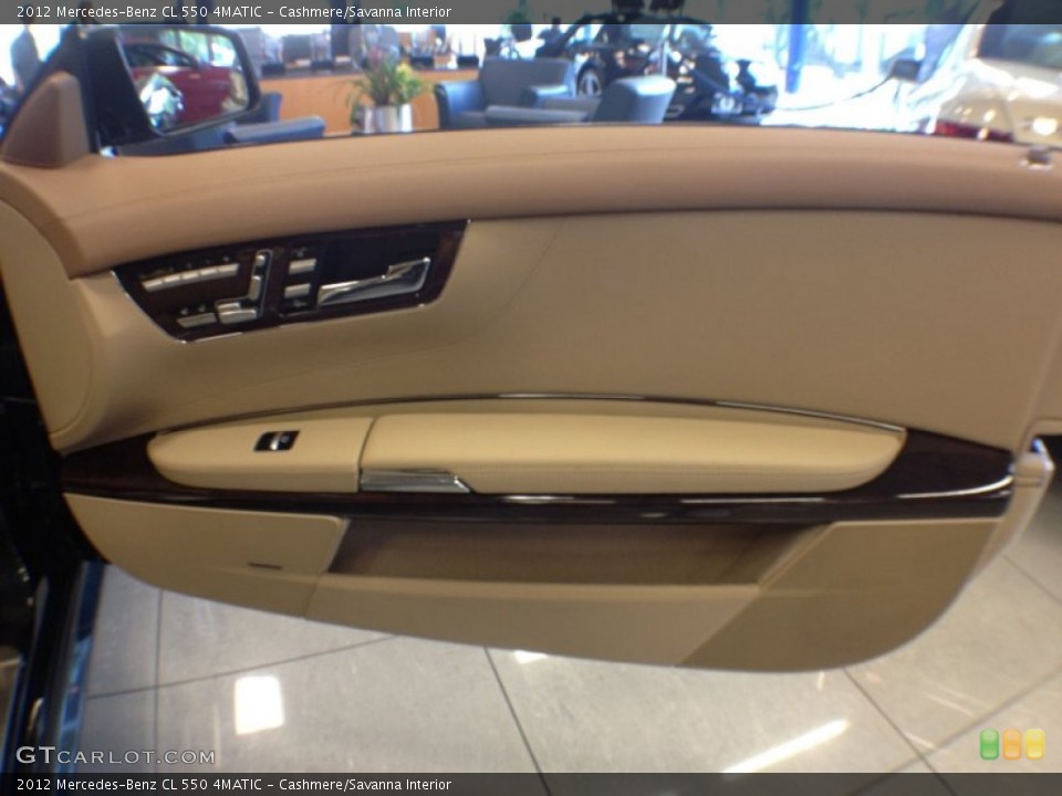 Cashmere/Savanna Interior Door Panel for the 2012 Mercedes-Benz CL 550 4MATIC #66732545