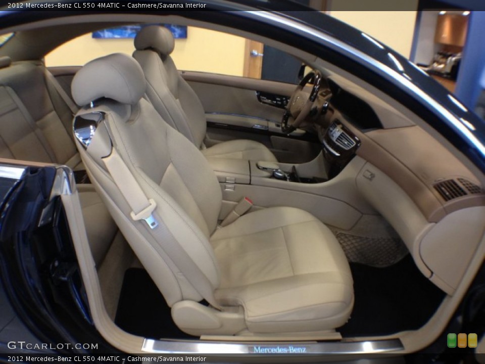 Cashmere/Savanna Interior Front Seat for the 2012 Mercedes-Benz CL 550 4MATIC #66732563