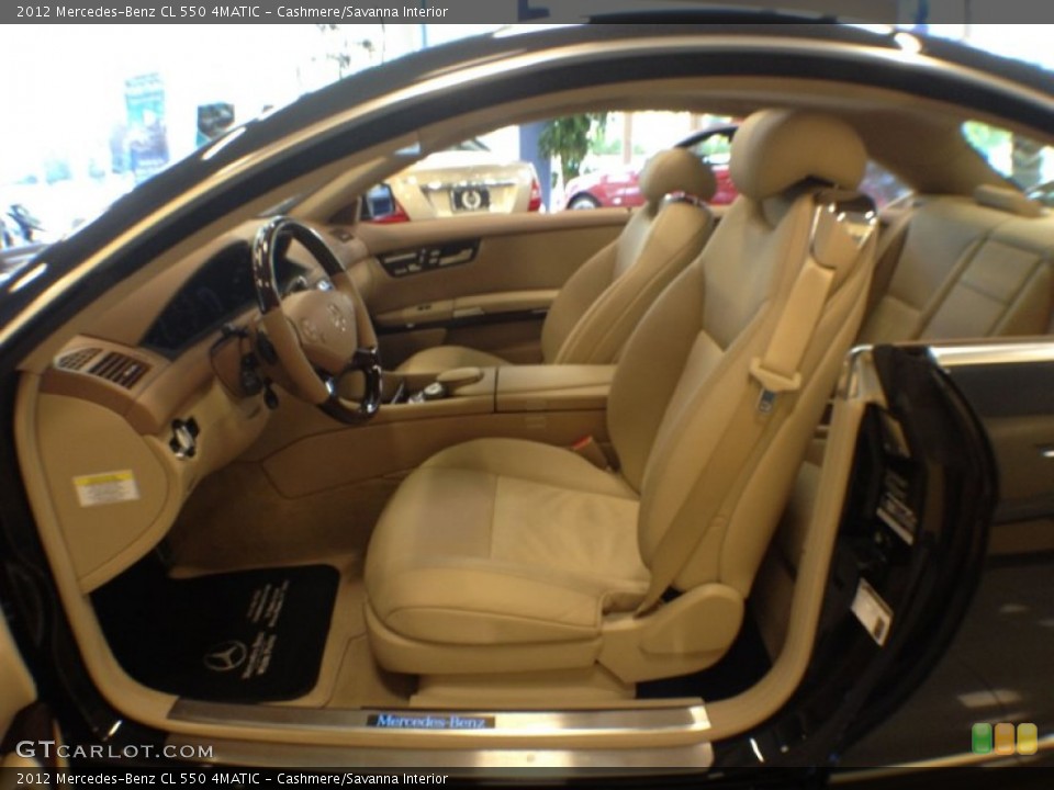 Cashmere/Savanna Interior Front Seat for the 2012 Mercedes-Benz CL 550 4MATIC #66732590