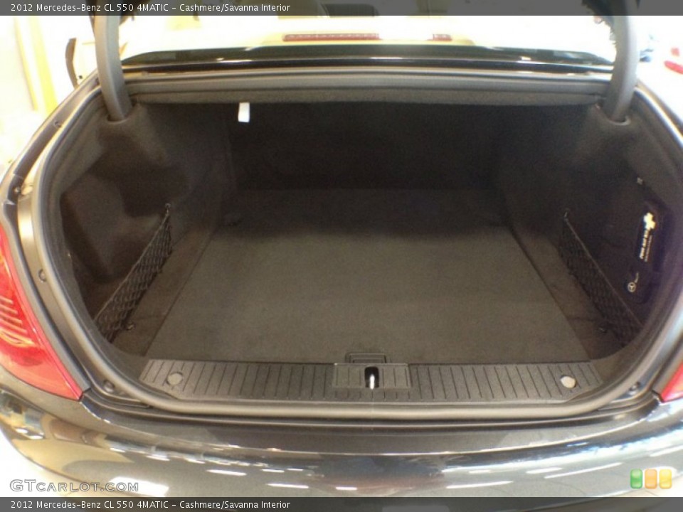 Cashmere/Savanna Interior Trunk for the 2012 Mercedes-Benz CL 550 4MATIC #66732644