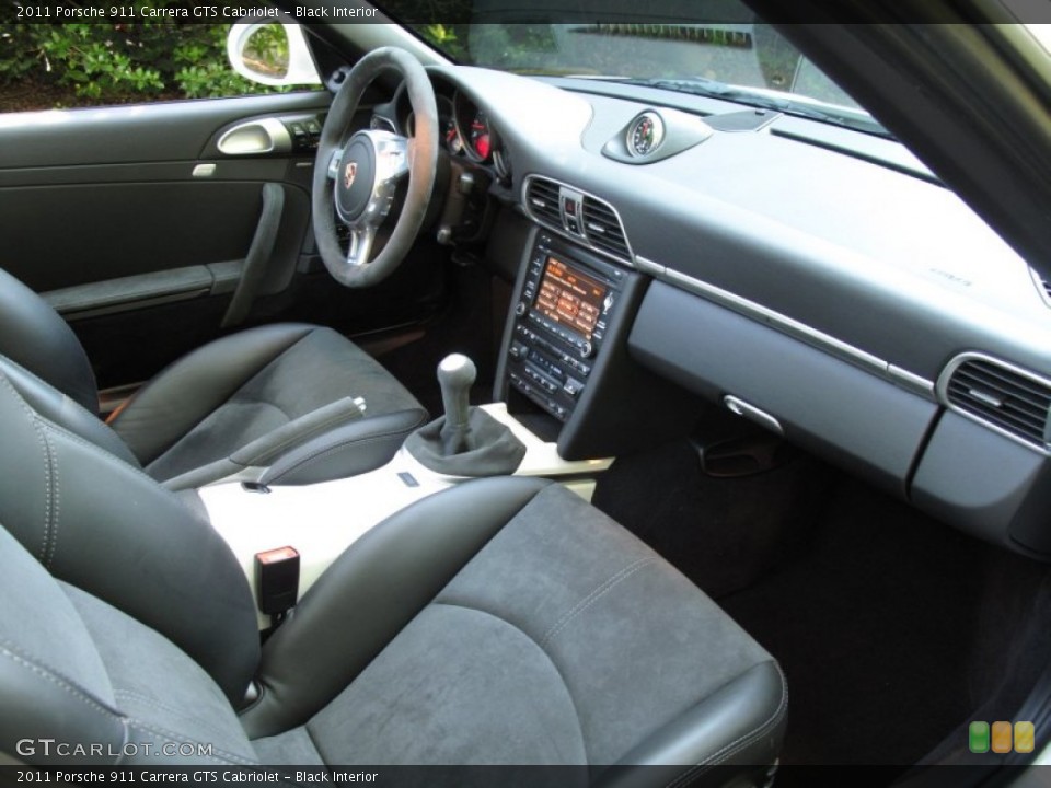 Black Interior Photo for the 2011 Porsche 911 Carrera GTS Cabriolet #66738283