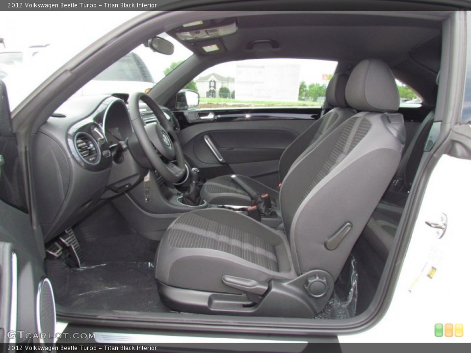 Titan Black Interior Photo for the 2012 Volkswagen Beetle Turbo #66740065