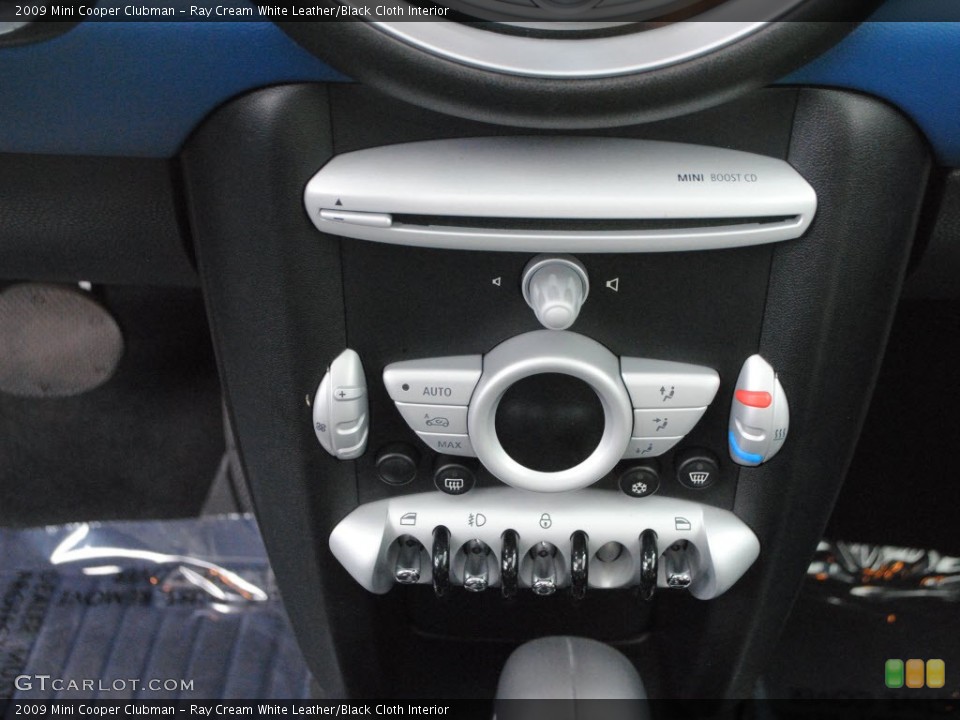 Ray Cream White Leather/Black Cloth Interior Controls for the 2009 Mini Cooper Clubman #66744829