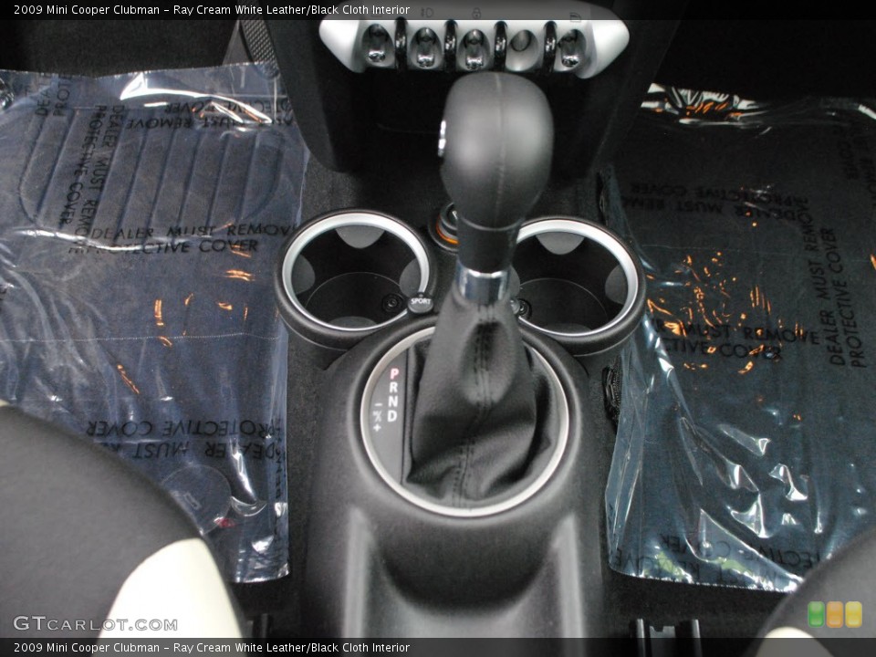 Ray Cream White Leather/Black Cloth Interior Transmission for the 2009 Mini Cooper Clubman #66744838