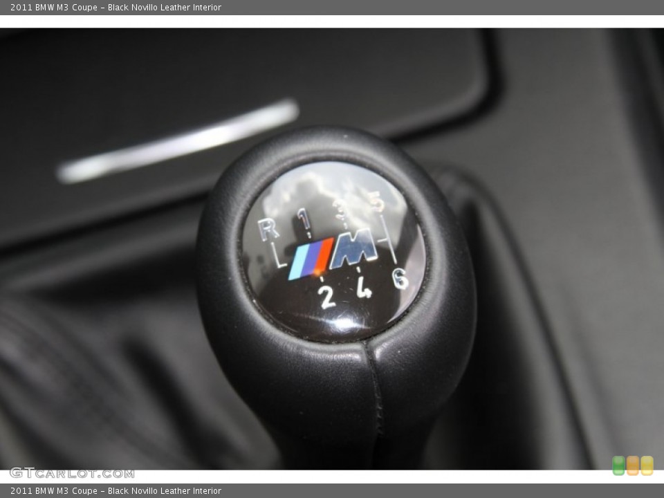 Black Novillo Leather Interior Transmission for the 2011 BMW M3 Coupe #66746188