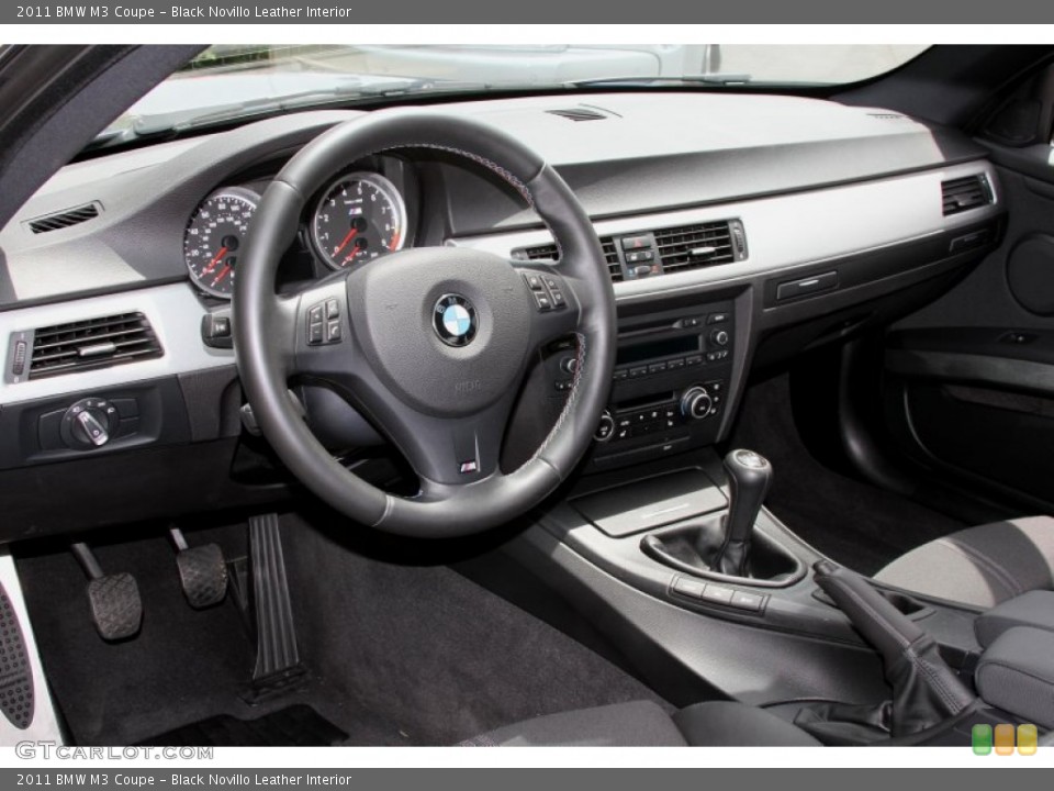 Black Novillo Leather Interior Dashboard for the 2011 BMW M3 Coupe #66746244