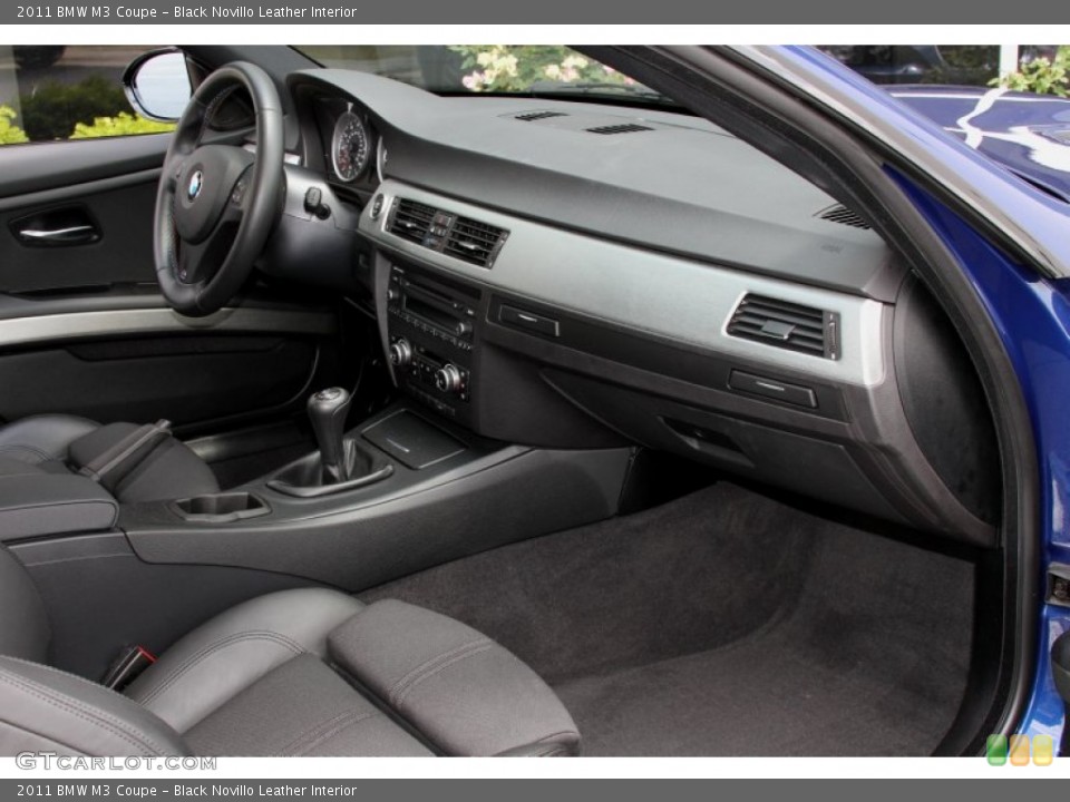 Black Novillo Leather Interior Dashboard for the 2011 BMW M3 Coupe #66746297