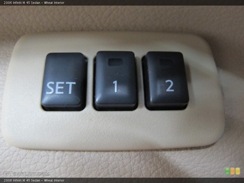 Wheat Interior Controls for the 2006 Infiniti M 45 Sedan #66750541