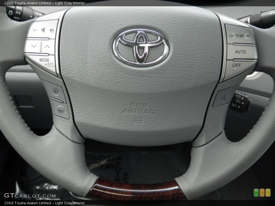 Light Gray Interior Steering Wheel for the 2009 Toyota Avalon Limited #66750967